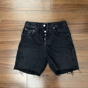 AGOLDE DENIM SHORTS